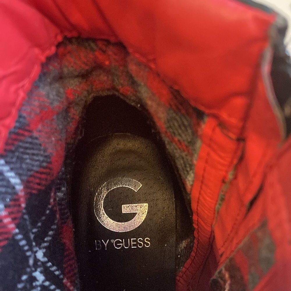 Black Guess Block Heel Boot - image 7